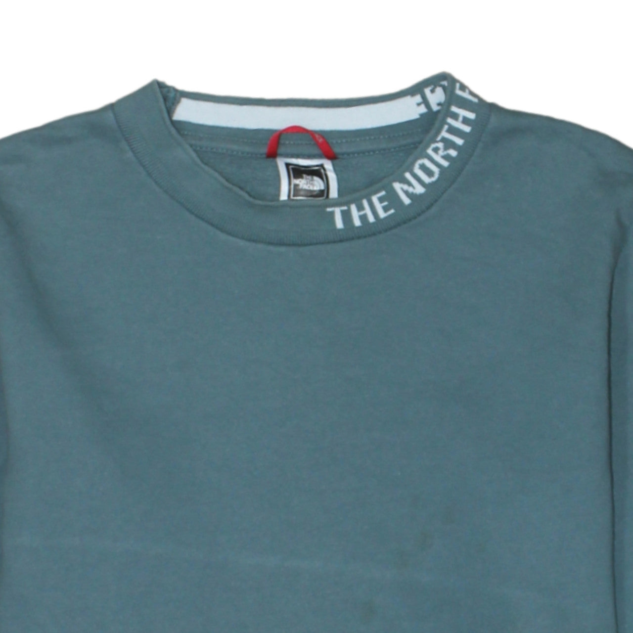 The North Face Womens Green Crew Neck Pullover Sweatshirt Size S