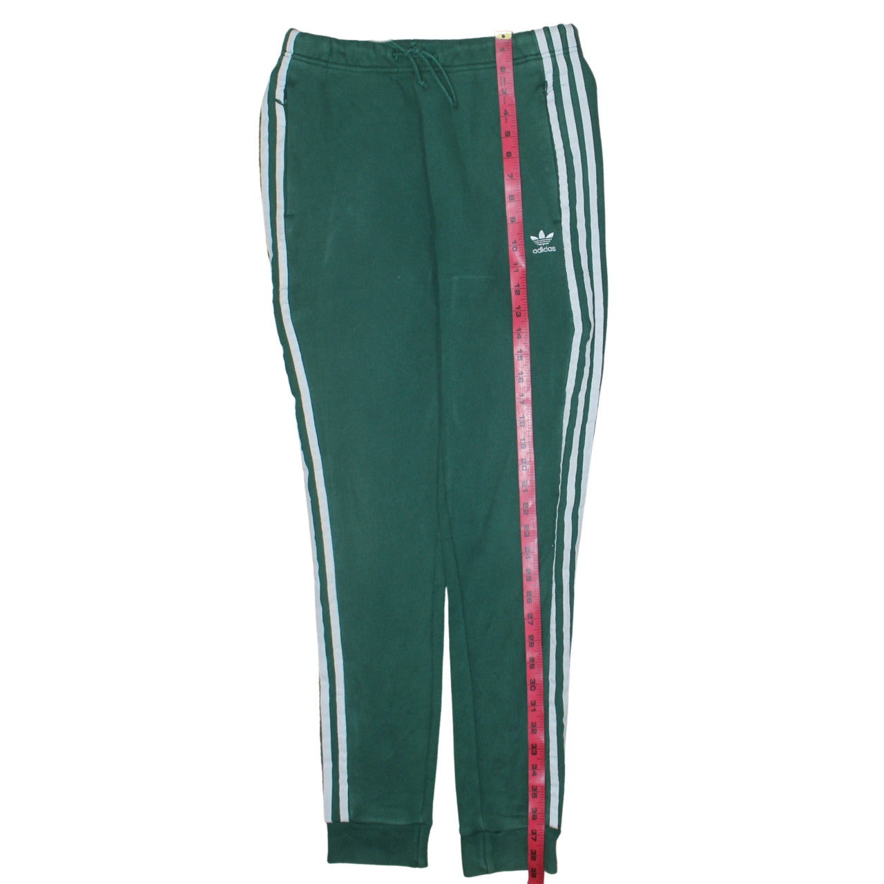 Adidas Women Green Sweatpants Jogger UK 8 Cotton Blend Casual