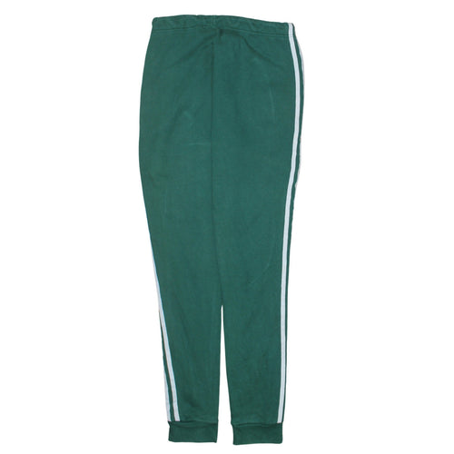 Adidas Women Green Sweatpants Jogger UK 8 Cotton Blend Casual