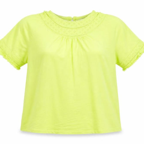 Marks and Spencer Women’s Yellow Cotton Tunic Blouse Size 12