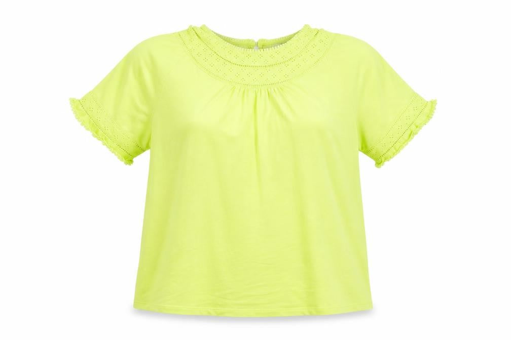 Marks and Spencer Women’s Yellow Cotton Tunic Blouse Size 12