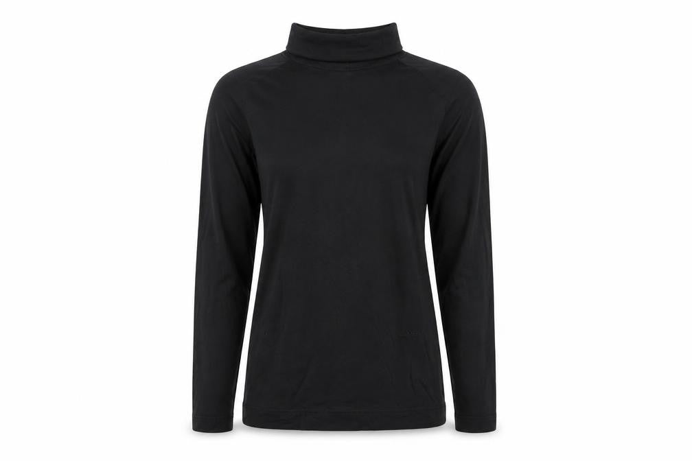 Joseph Women’s Black Roll Neck Long Sleeve Jersey Top Size M