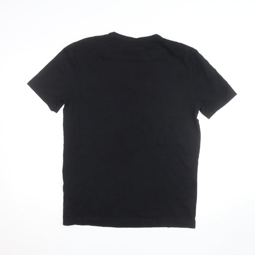 Hugo Boss Men's Black Cotton Crew Neck T-Shirt Size M
