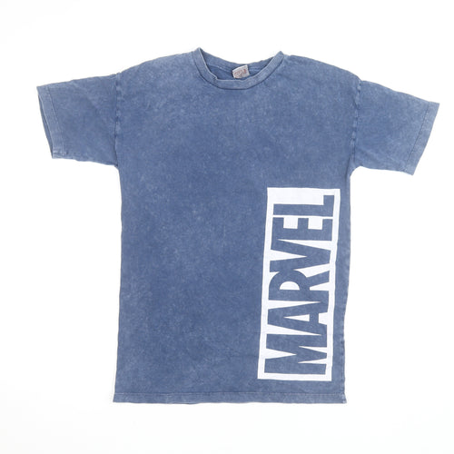 Marvel Boys Blue Venom Superhero Graphic Crew Neck Cotton T-Shirt 10 Years