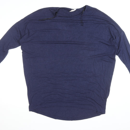ONLY Carmakoma Women's Blue 3/4 Sleeve Relaxed Jersey Top Size 20