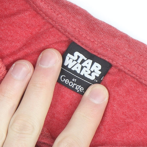 George Star Wars Men's Red Christmas Stormtrooper T-Shirt Small
