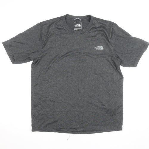 The North Face Men's Grey Short Sleeve Active T-Shirt Size S