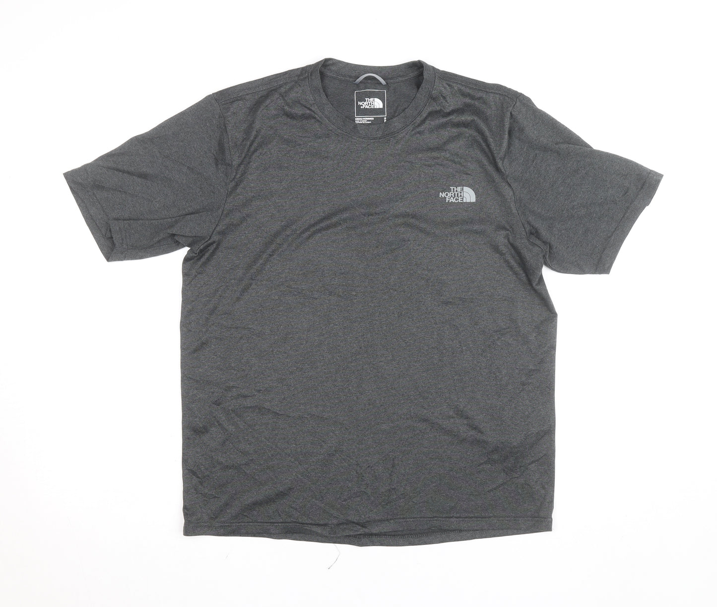 The North Face Men's Grey Short Sleeve Active T-Shirt Size S