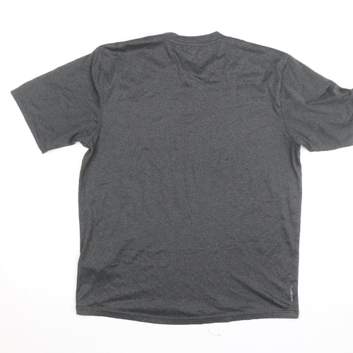 The North Face Men's Grey Short Sleeve Active T-Shirt Size S