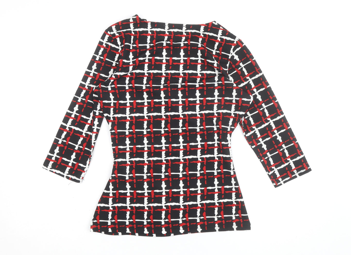 Marc Angelo Women's Multicoloured Wrap Blouse Size 10