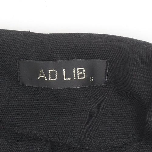 AD LIB Women's Black Studded 3/4 Sleeve Blazer Size 8