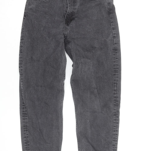 Weekday Women's Black High Rise Mom Jeans Size 10