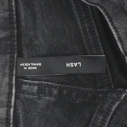 Weekday Women's Black High Rise Mom Jeans Size 10