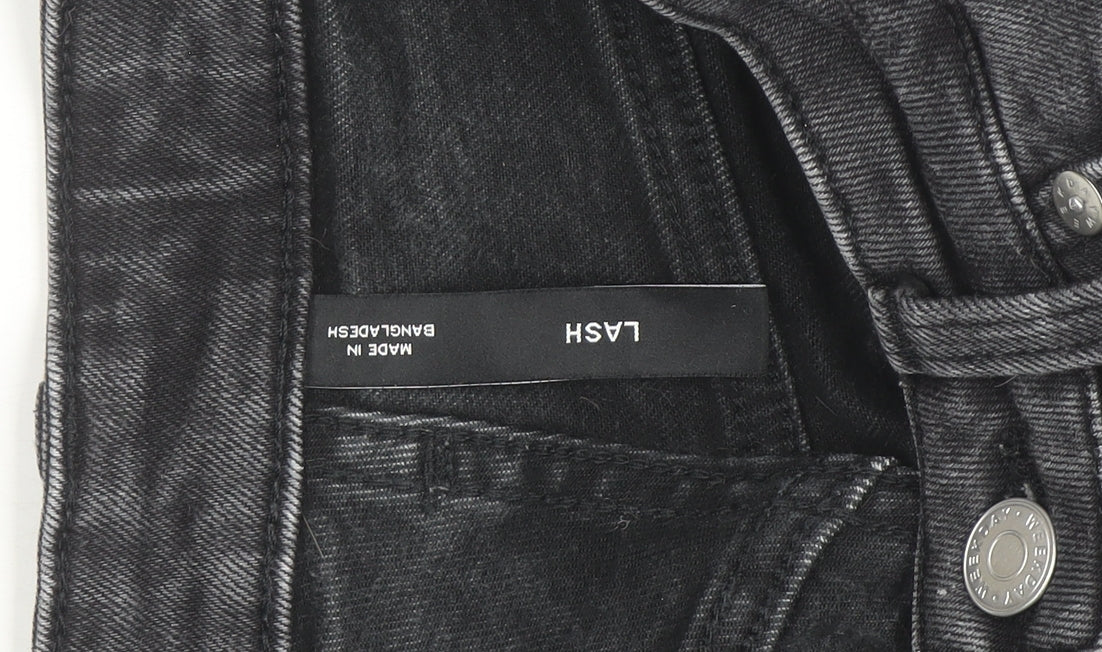 Weekday Women's Black High Rise Mom Jeans Size 10