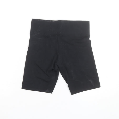 Nike Women's Black Biker Activewear Shorts Size S Stretch Gym