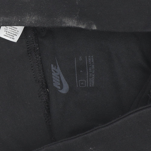 Nike Women's Black Biker Activewear Shorts Size S Stretch Gym