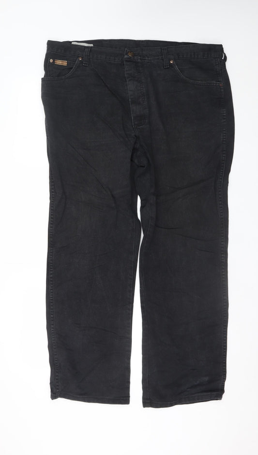 Wrangler Women’s Black Straight Leg Jeans Size 20 Regular 40x30