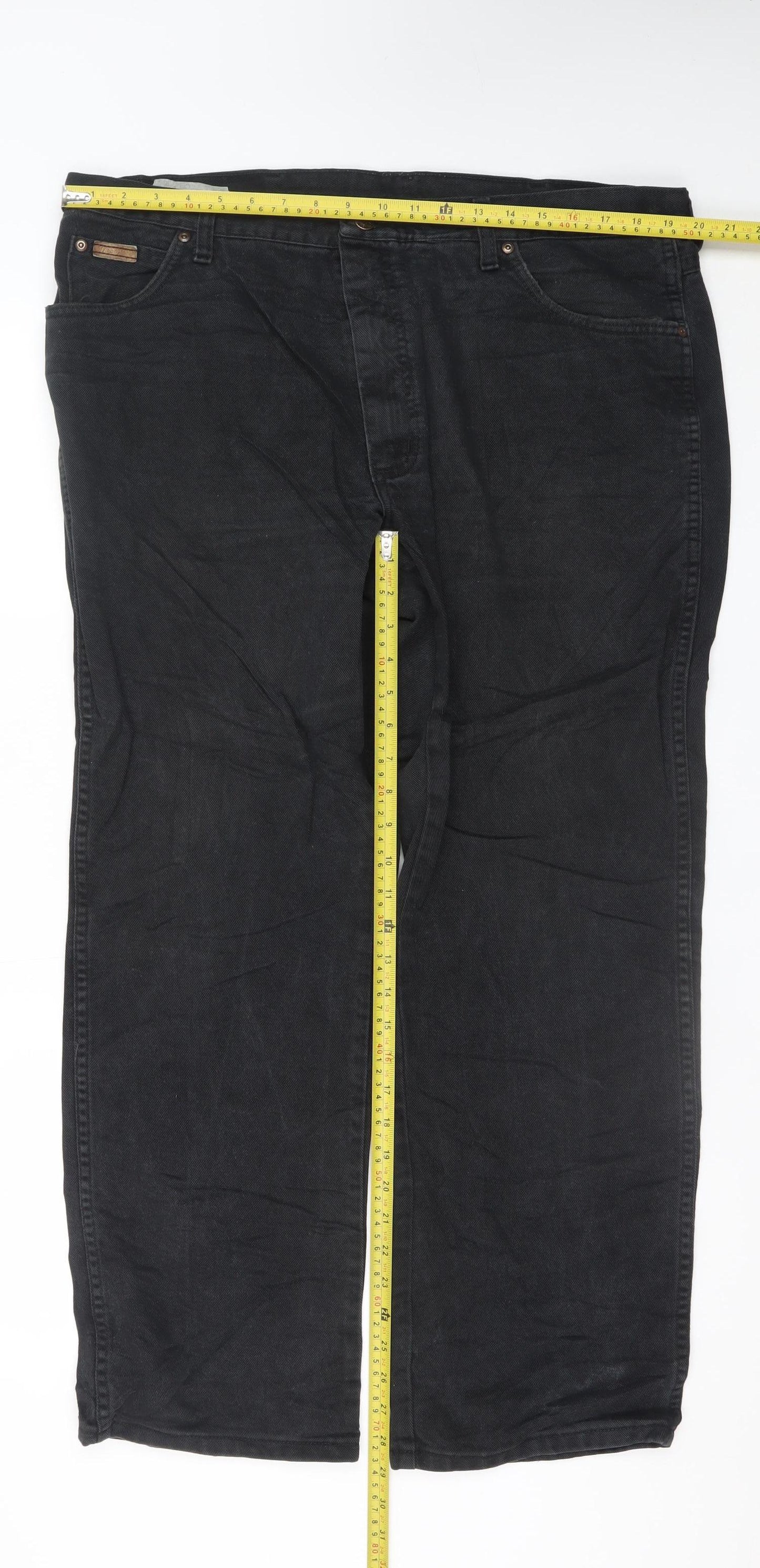 Wrangler Women’s Black Straight Leg Jeans Size 20 Regular 40x30