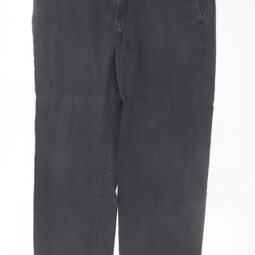 Lee Men's Black X-Treme Comfort Khaki Chino Trousers 40x30