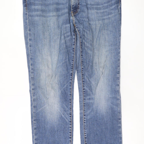 Levi's Premium Men's Blue 511 Straight Jeans W36 L32 Regular Fit Denim