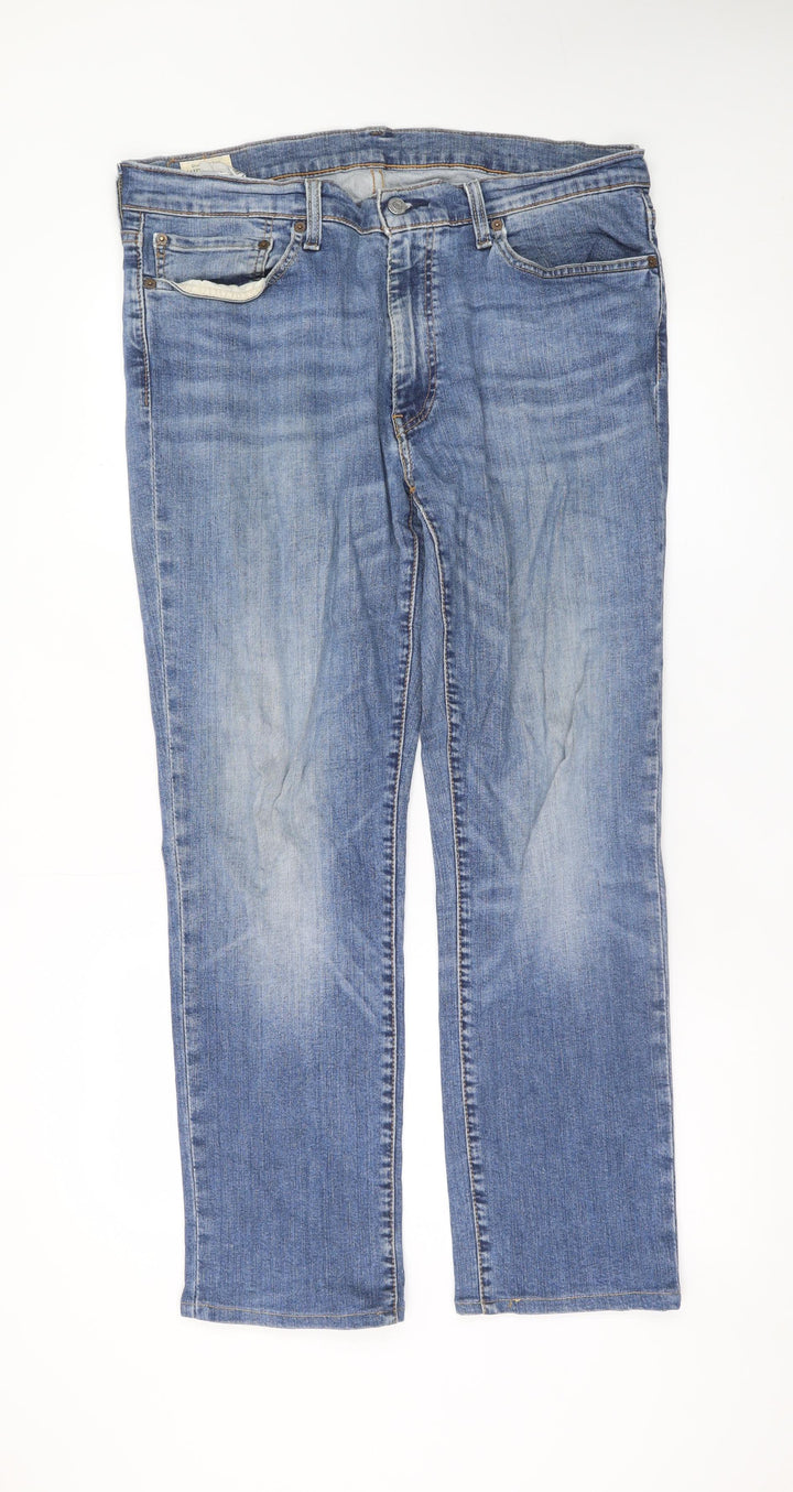 Levi's Premium Men's Blue 511 Straight Jeans W36 L32 Regular Fit Denim