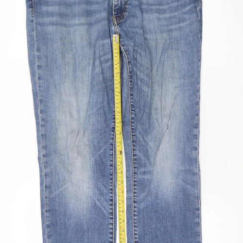 Levi's Premium Men's Blue 511 Straight Jeans W36 L32 Regular Fit Denim