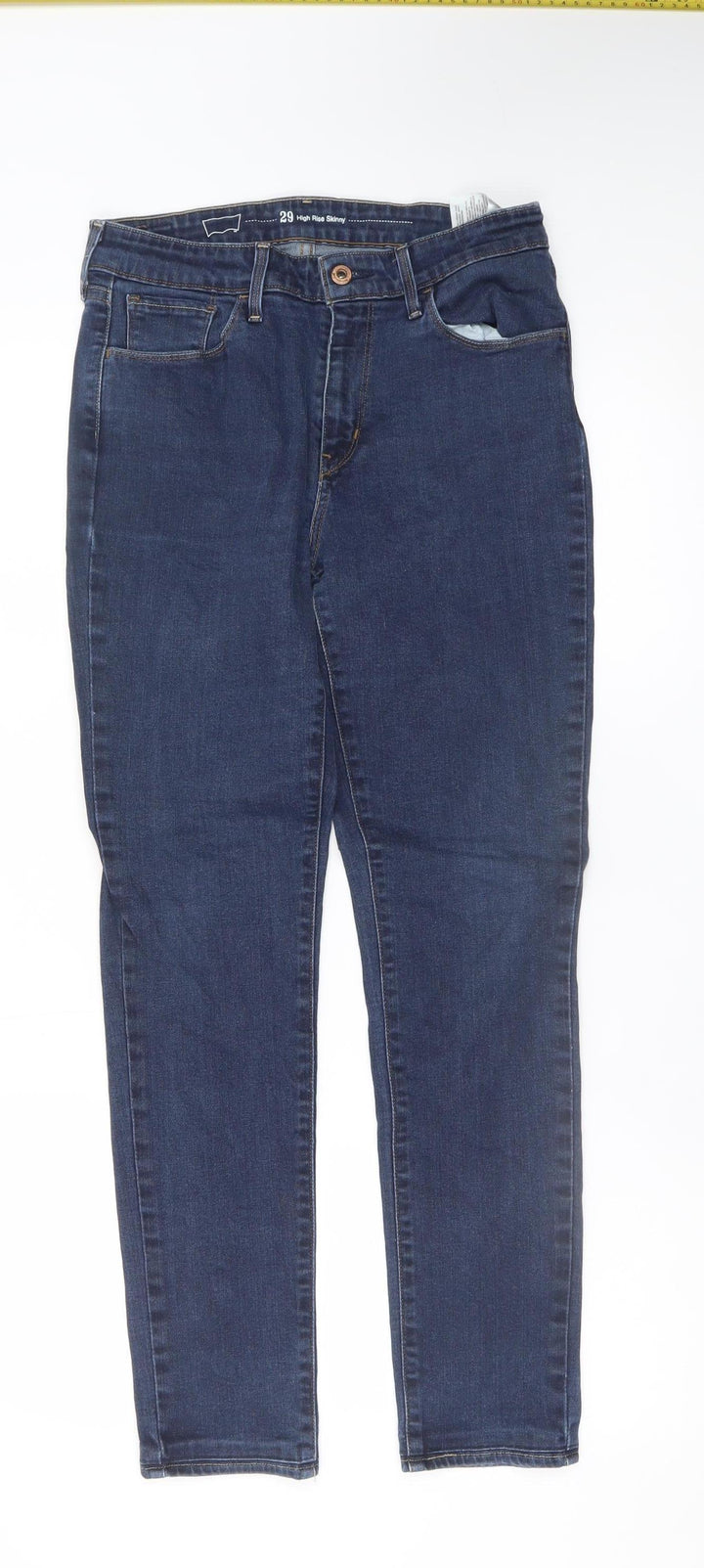 Levi's Women's Blue High Rise Skinny Jeans Size 10