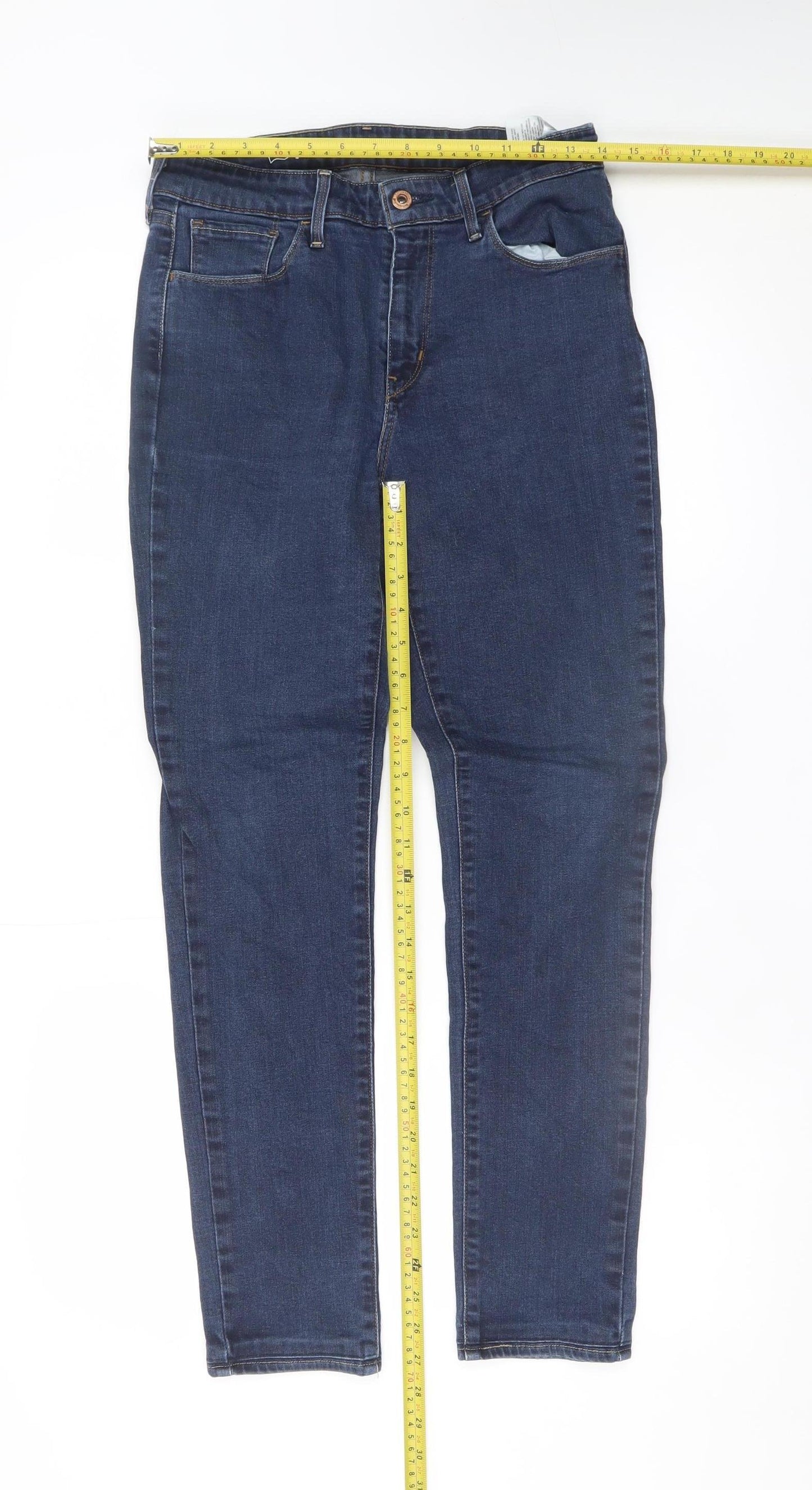 Levi's Women's Blue High Rise Skinny Jeans Size 10