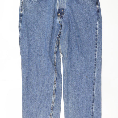 Levi's Men's Blue 34x30 Straight Fit Denim Jeans
