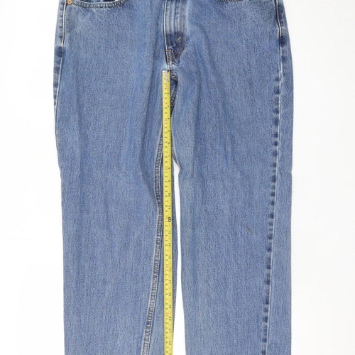Levi's Men's Blue 34x30 Straight Fit Denim Jeans