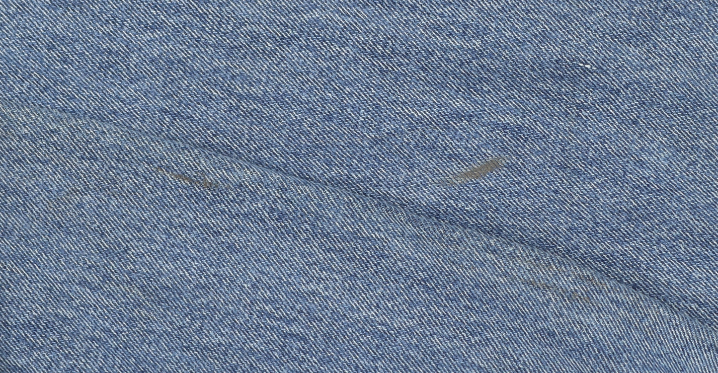 Levi's Men's Blue 34x30 Straight Fit Denim Jeans