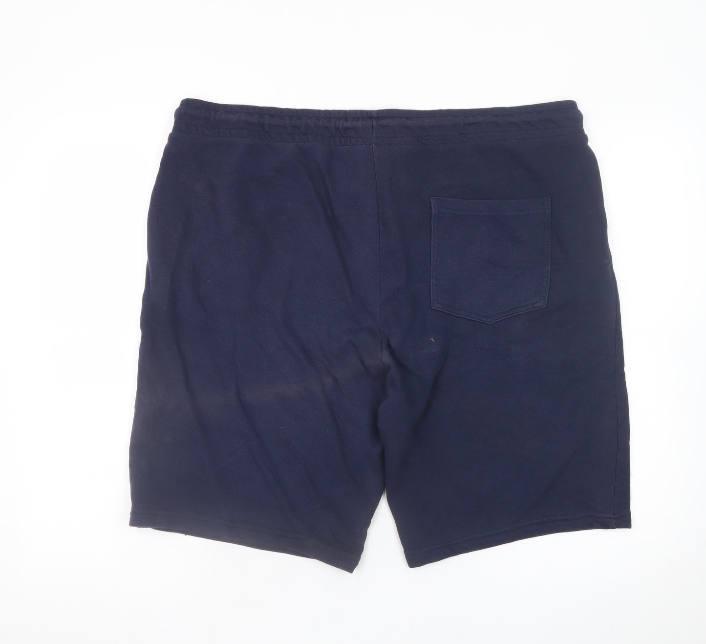 C&A The Basics Men's Blue XL Sweat Shorts with Zipped Pockets