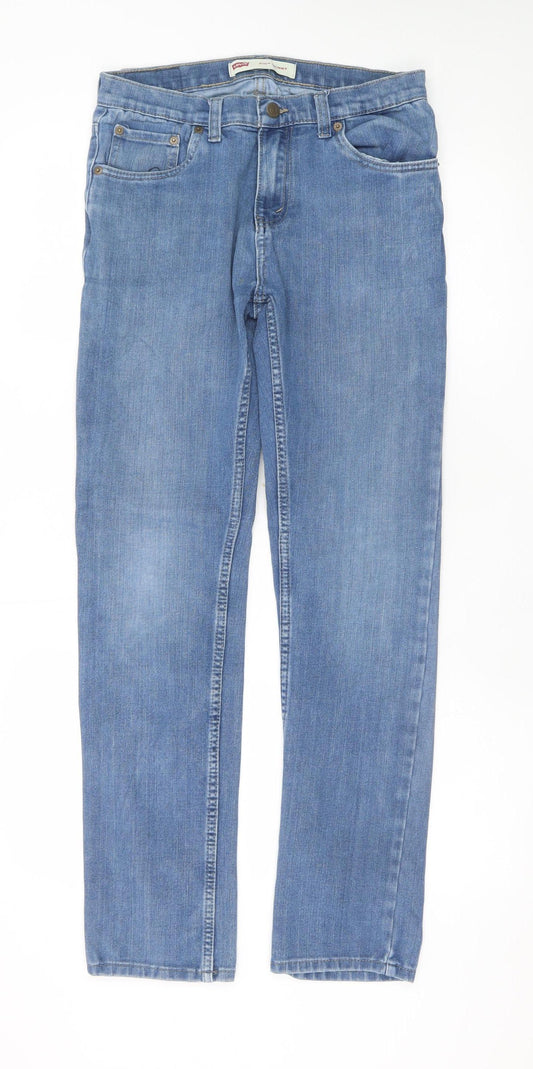 Levi's Women's Blue 510 Skinny Jeans Size 18 Regular Mid Rise