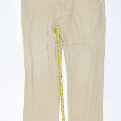 Tommy Hilfiger Men’s Beige Chino Trousers 36/34 Classic Fit