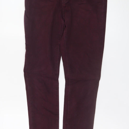 Levi's Women's Purple Skinny Jeans Size 10 W28 L30 Stretch Denim