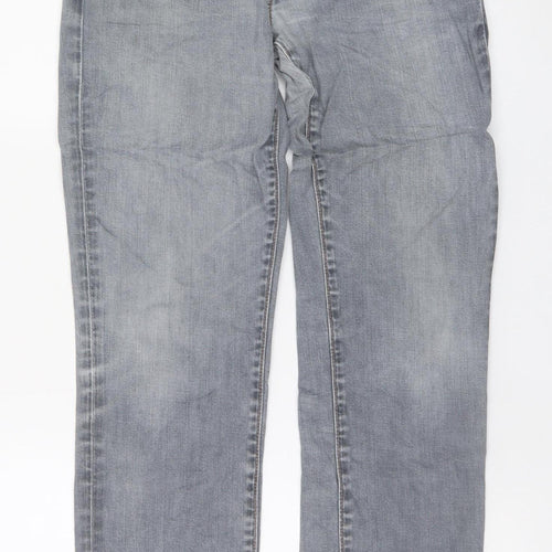 Levi's Mens Grey Straight Fit Denim Jeans W34 L32