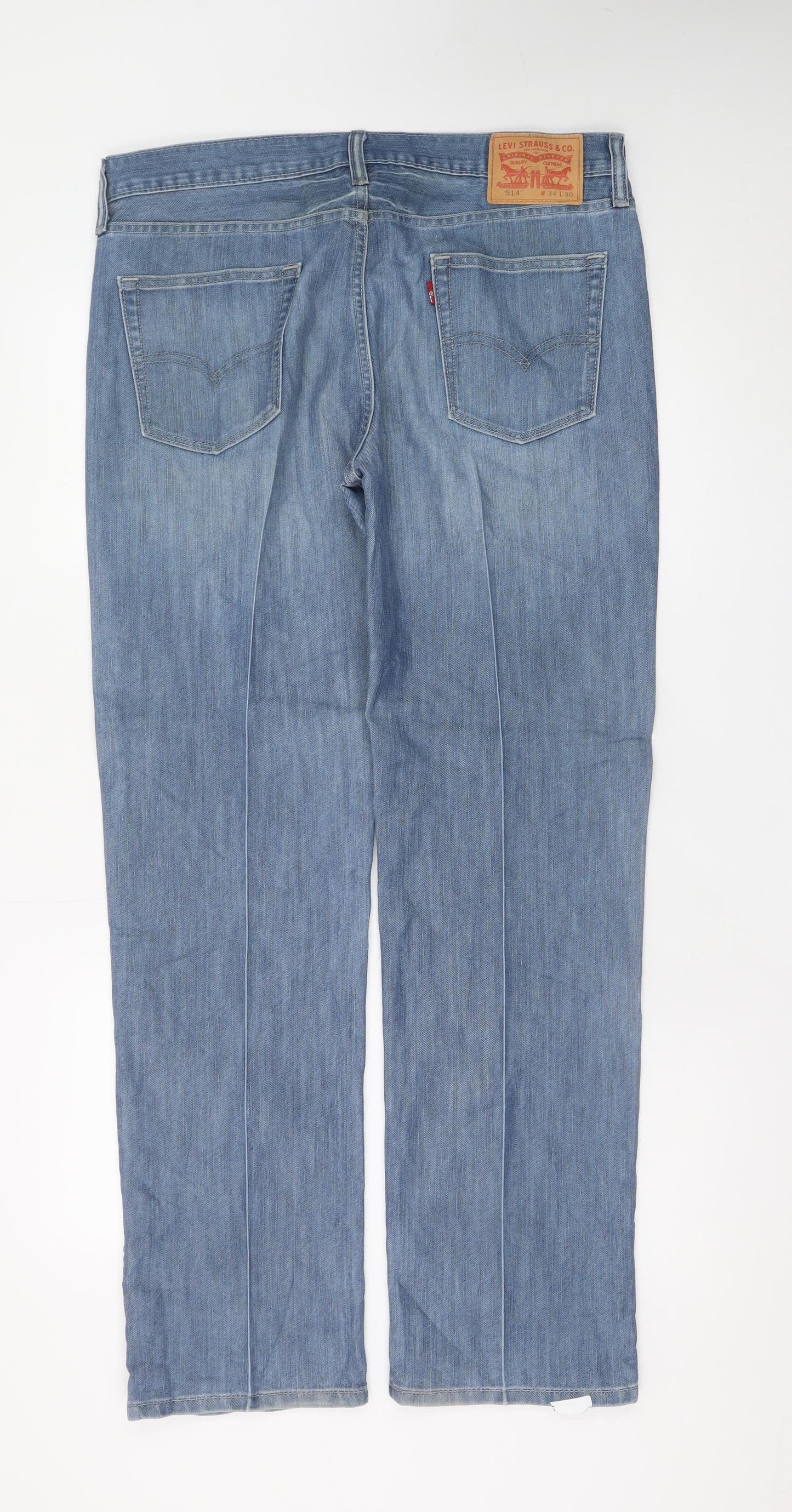 Levi’s 514 Men’s Blue Straight Denim Jeans W34 L30