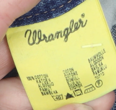 Wrangler Men's Blue Bootcut Denim Jeans W33 L32