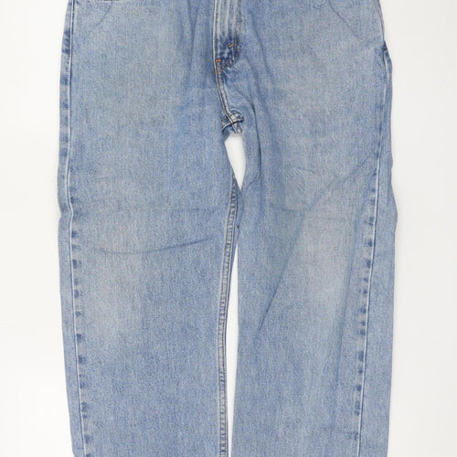 Levi's 505 Men's Blue Regular Fit Straight Leg Jeans W32 L30