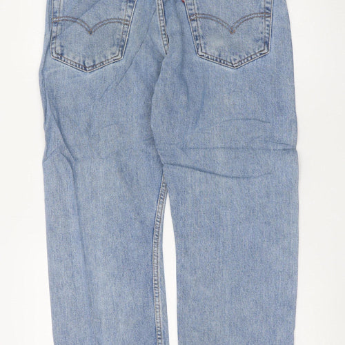 Levi's 505 Men's Blue Regular Fit Straight Leg Jeans W32 L30