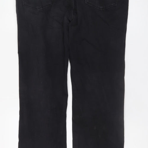 Levi's Denizen Men's Black Athletic Jeans W34 L32 Cotton Denim