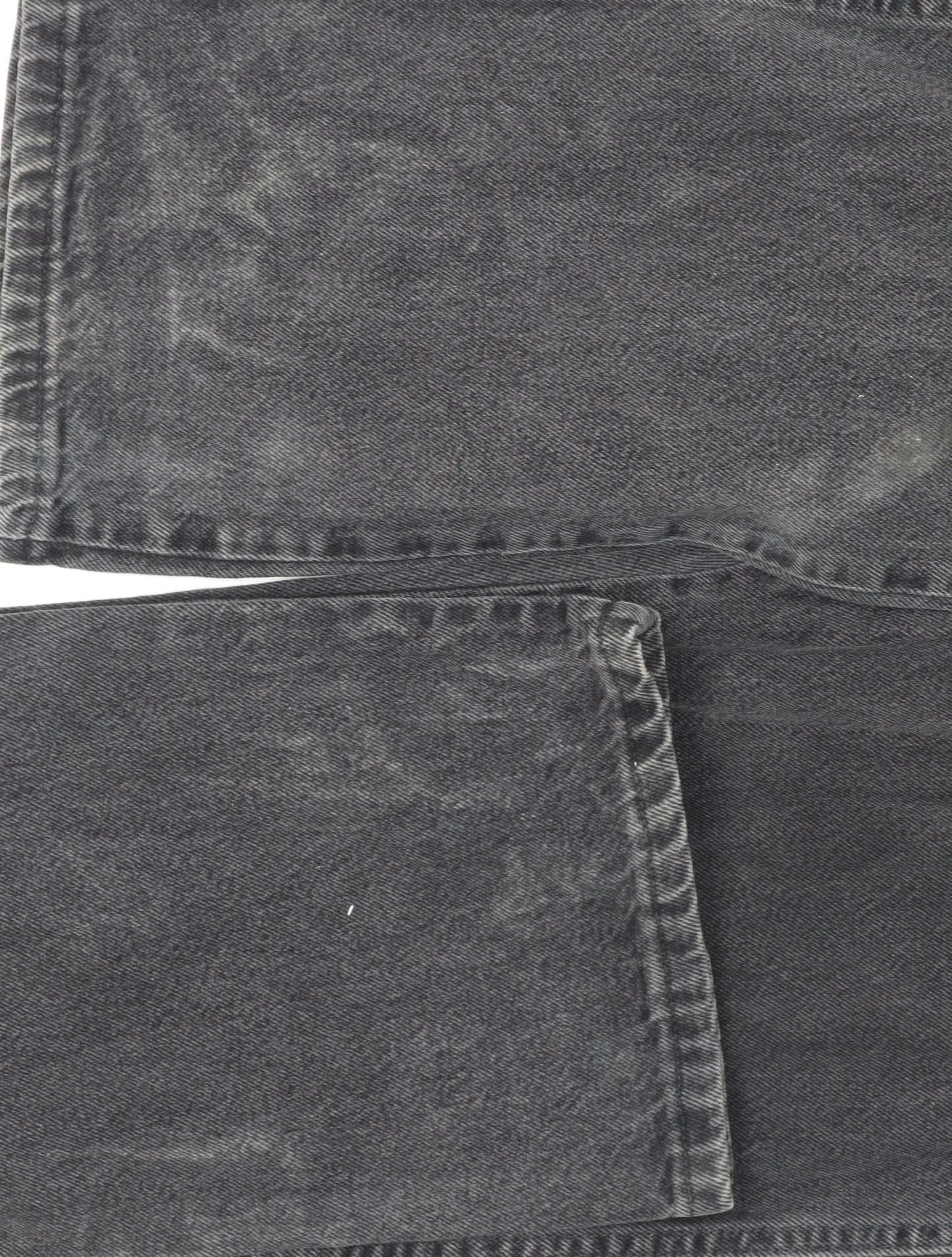 Wrangler Mens Black Regular Fit Straight Leg Jeans Size 36x34