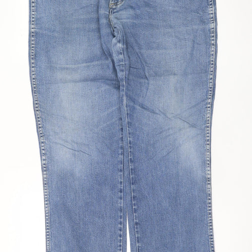 Wrangler Men's Blue Regular Fit Straight Leg Jeans W40 L34