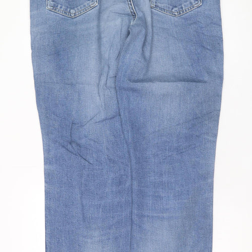 Wrangler Men's Blue Regular Fit Straight Leg Jeans W40 L34