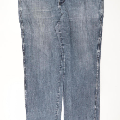 Wrangler Men's Blue Regular Fit Texas Straight Jeans W42 L32