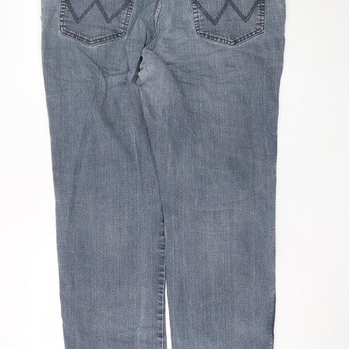 Wrangler Men's Blue Regular Fit Texas Straight Jeans W42 L32