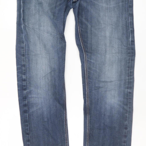 Lee Men’s Blue Daren Straight Leg Regular Fit Denim Jeans W33 L36