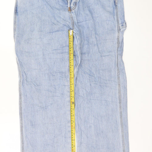 S.O.N.G Men's Blue 28 Straight Leg Denim Jeans