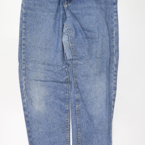 Lee Womens Blue High Rise Mom Jeans Size 11 Slim Vintage Denim