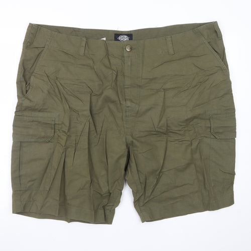 Dickies Men's Green 4XL Cargo Work Shorts Cotton Big & Tall